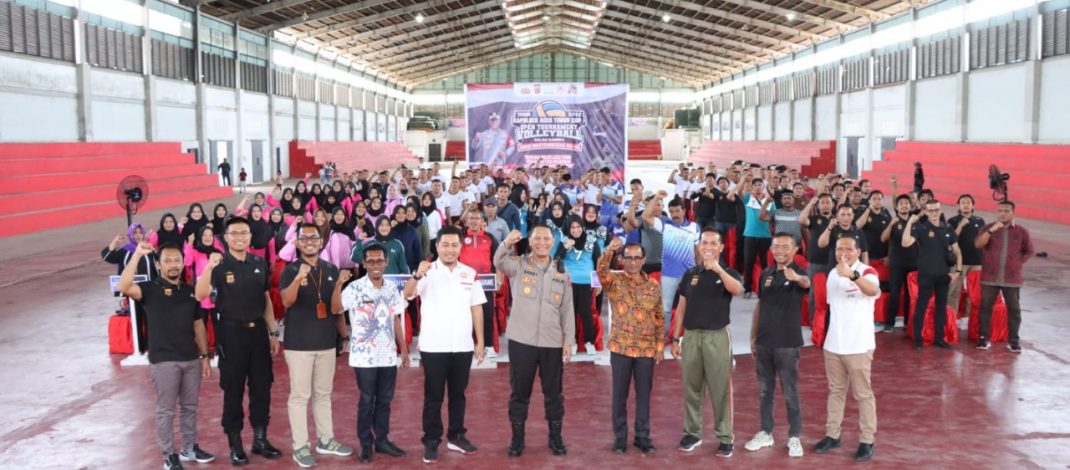 7 Club Voli Ikuti Turnamen Kapolres Aceh Timur Cup I Tahun 2022
