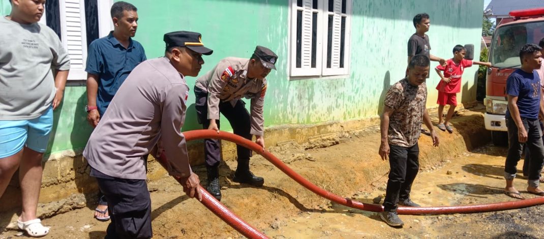 Sinergi TNI-Polri dan Warga Taklukkan Amukan Si Jago Merah di Tulaan Aceh Singkil, Kerugian Capai Rp250 Juta