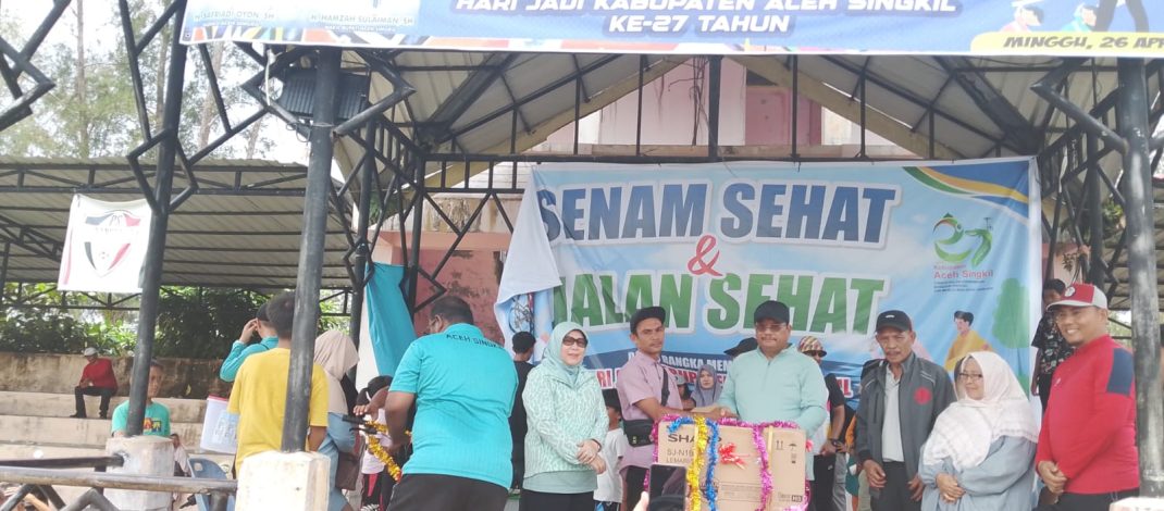 Lautan Manusia ‘Hijaukan’ Singkil: Ribuan Warga Rayakan HUT ke-27 Aceh Singkil dengan Semangat Kebersamaan