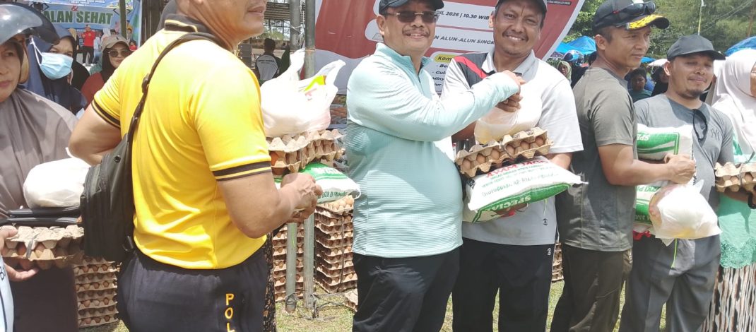 HUT ke-27 Aceh Singkil: Sehatkan Raga, Amankan Dapur Warga lewat Gerakan Pangan Murah