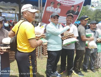 HUT ke-27 Aceh Singkil: Sehatkan Raga, Amankan Dapur Warga lewat Gerakan Pangan Murah