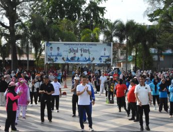 Ribuan Warga Padati CFD Langsa, UMKM Ikut Bergairah