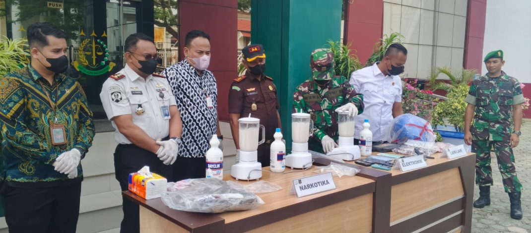 Kajari Aceh Timur Musnahkan Barang Bukti Sejumlah Perkara yang Telah Inkracht