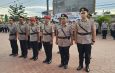 Kapolres Langsa Pimping Sertijab Pejabat Utama Dan Kapolsek