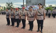 Kapolres Langsa Pimping Sertijab Pejabat Utama Dan Kapolsek