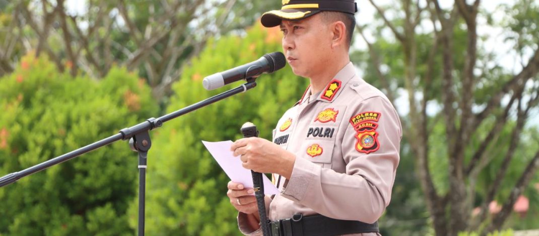 Polres Aceh Singkil Gelar Upacara Kenaikan Pangkat Personel TMT 1 Juli 2026