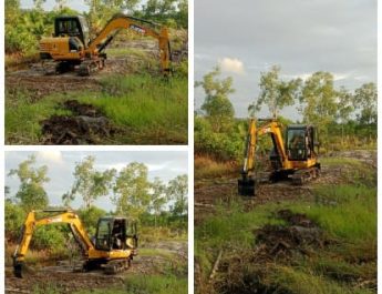 Tingkatkan Produktivitas Pertanian, Pemuda Ujung Bawang Hadirkan Eskavator Pribadi untuk Layani Masyarakat