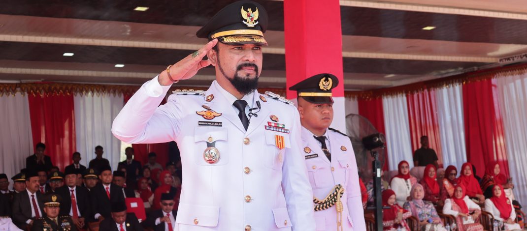 Bupati Aceh Timur Pimpin Upacara Peringatan HUT RI ke-81 