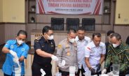Polres Langsa Musnahkan 3,09 Kg Sabu dan 13,74 Kg Ganja, 38.461 Jiwa Diklaim Terselamatkan