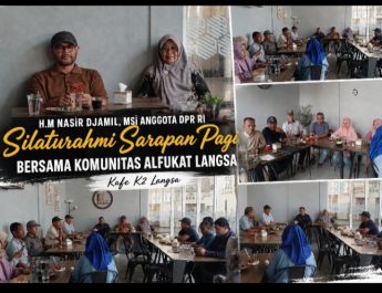 Nasir Djamil dan Noma Khairil Perkuat Kebersamaan Dengan Komunitas penggiat Alpukat