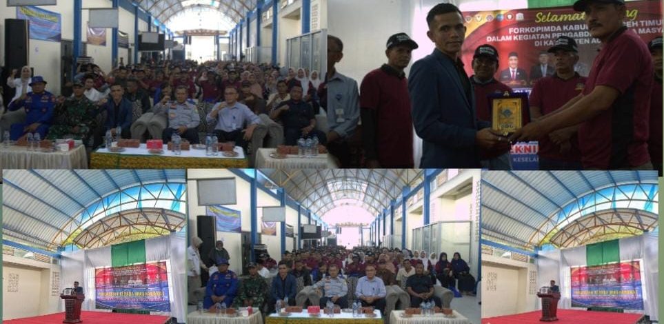 H. Ruslan Daud Diwakili Zulmi DPRK Aceh Timur dalam Kegiatan Pengabdian Masyarakat Politeknik Pelayaran Malahayati