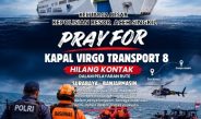 Kapal Virgo Transpor 8 Dilaporkan Hilang Kontak di Rute Surabaya–Banjarmasin.