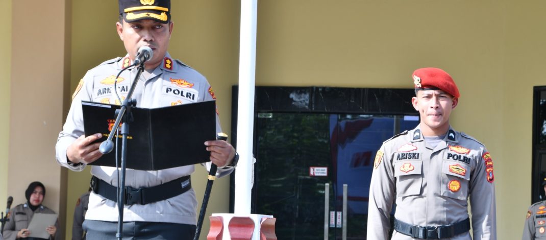 19 Pejabat Polres Aceh Timur Berganti, Kapolres Tekankan Sinergi Polisi dan Masyarakat