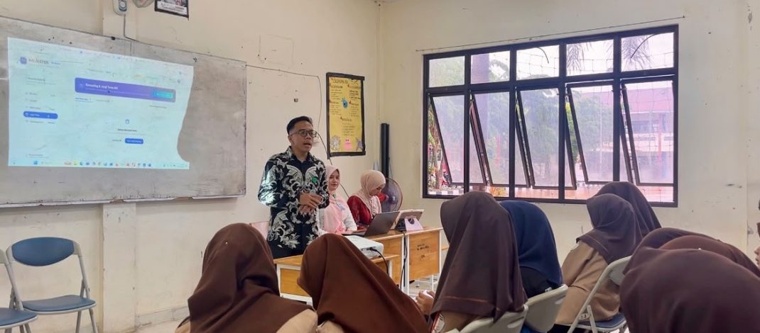 Mahasiswa PPG BK USK Uji Coba MEURATEB, Digitalisasi Layanan Konseling di SMKN 1 Al Mubarkeya