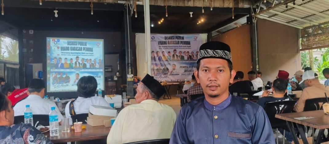 Diskusi Publik di Gunung Meriah Hadir Abi Salman Ajak Pemuda Aceh Singkil Siapkan Diri Jadi Pemimpin Masa Depan