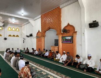 Pererat Silaturahmi Lewat Jumat Keliling, Kapolres Aceh Singkil Tabuh Genderang Perang Lawan Narkoba hingga Judi Online