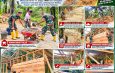 Masuki Hari Ke-17 TMMD ke-130 Kodim 0109/Aceh Singkil: Satgas Kebut Pembuatan Talud dan Dinding RLH di Desa Tuhtuhan